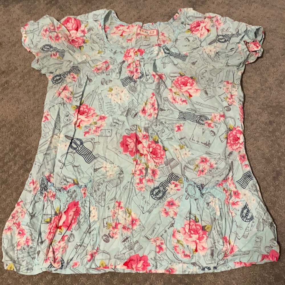 Koi scrub top